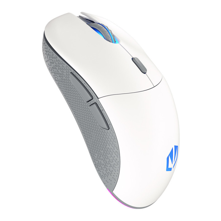 ENDORFY GEM Plus Wireless Onyx White rato Ambidestro RF Wireless + USB Type-C Ótico 26000 DPI