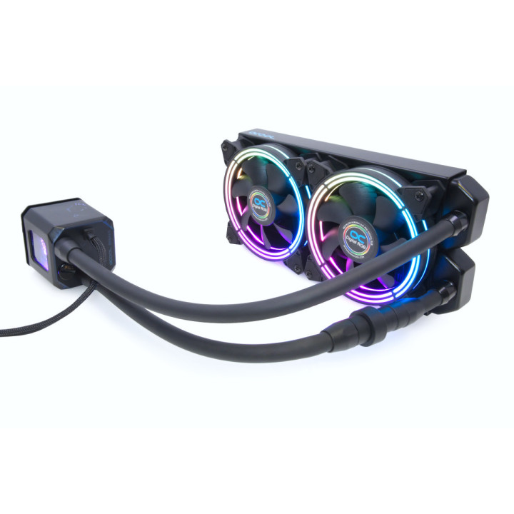 Alphacool Eisbaer Aurora 240 Processador Refrigerador líquido all-in-one 12 cm Preto 1 unidade(s)