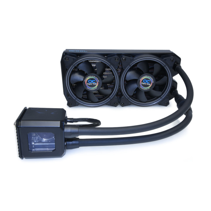 Alphacool Eisbaer Aurora 240 Processador Refrigerador líquido all-in-one 12 cm Preto 1 unidade(s)