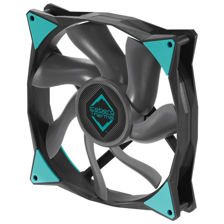 Iceberg Thermal IceGALE Xtra Caixa de computador Ventoinha 14 cm Preto 1 unidade(s)