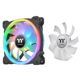 Thermaltake SWAFAN 14 RGB Caixa de computador Ventoinha 14 cm Preto 3 unidade(s)