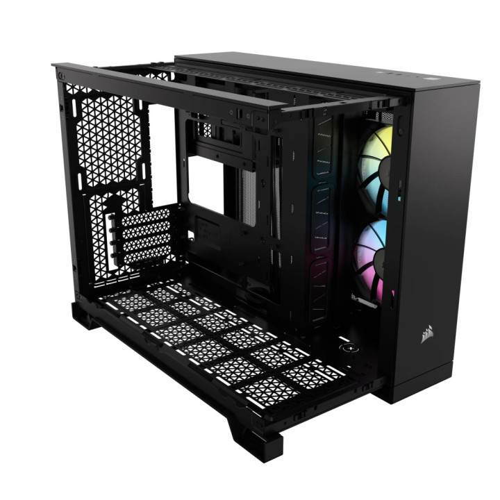 Corsair 2500X RGB Micro Tower Preto