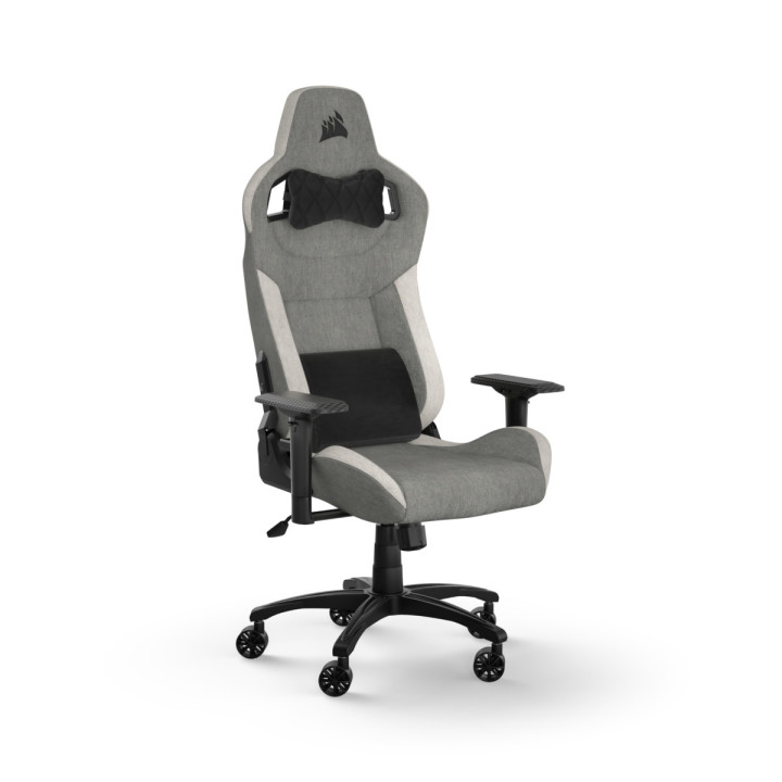 Corsair CF-9010058-WW cadeira gaiming Cadeira de jogos para PC Assento de rede Cinzento
