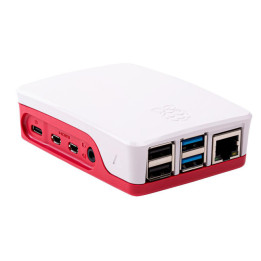 Raspberry Pi 1876751 acessório de placas de desenvolvimento Caixa Vermelho, Branco