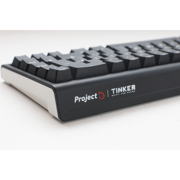 Teclado Mecânico Ducky Tinker65 65% RGB Black MX-Blue (ES)