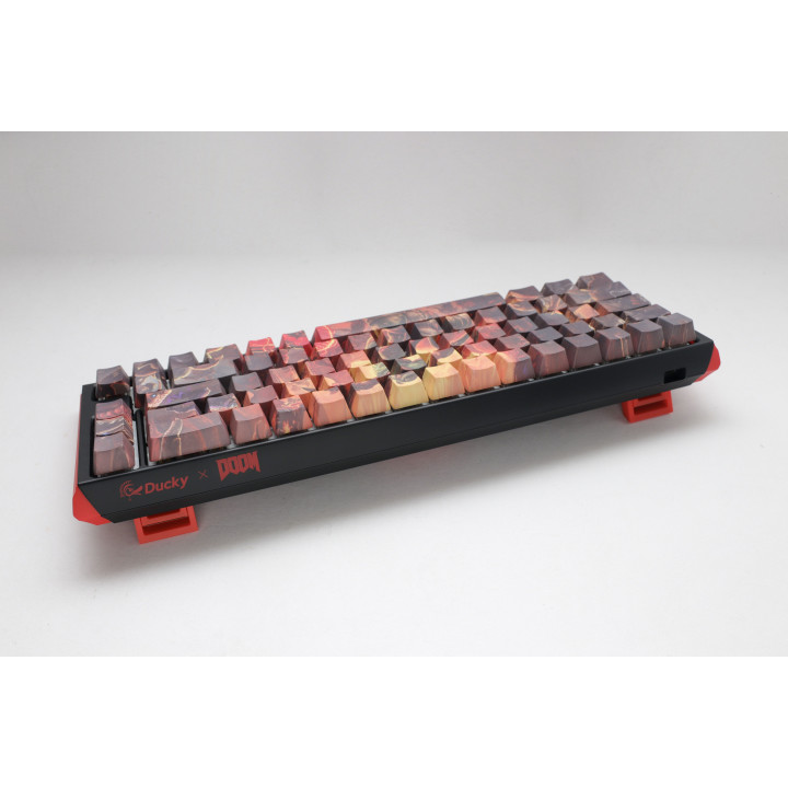 Teclado Mecânico Ducky ONE 3 SF RGB x Doom Limited Edition MX-Red (ES)