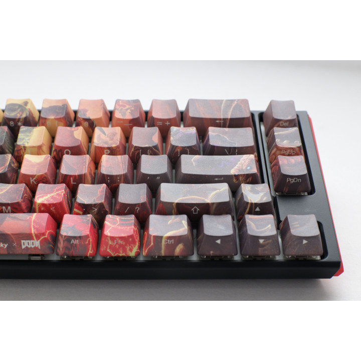 Teclado Mecânico Ducky ONE 3 SF RGB x Doom Limited Edition MX-Red (ES)