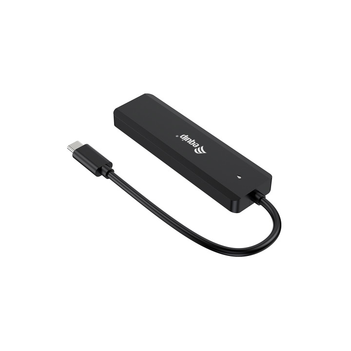 Equip 128964 hub de interface USB 3.2 Gen 1 (3.1 Gen 1) Type-C 5000 Mbit s Preto