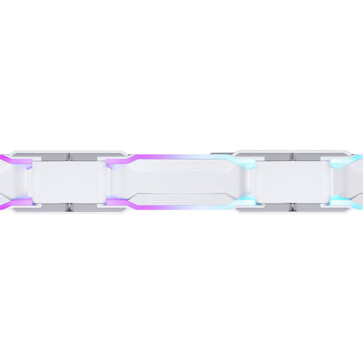 Ventoinha Phanteks D30 PWM reverse Airflow D-RGB Branco Pack 3 - 120mm