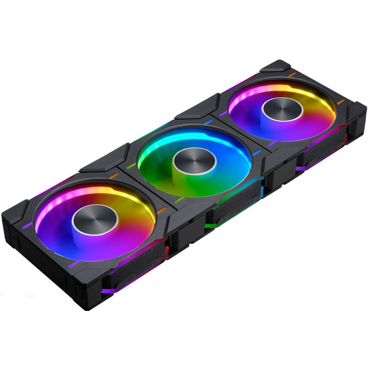 Ventoinha Phanteks D30 PWM D-RGB Preto Pack 3 - 120mm