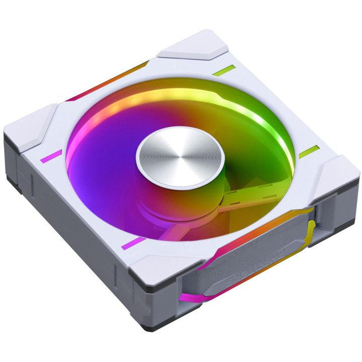 Ventoinha Phanteks D30 PWM D-RGB Branco - 120mm