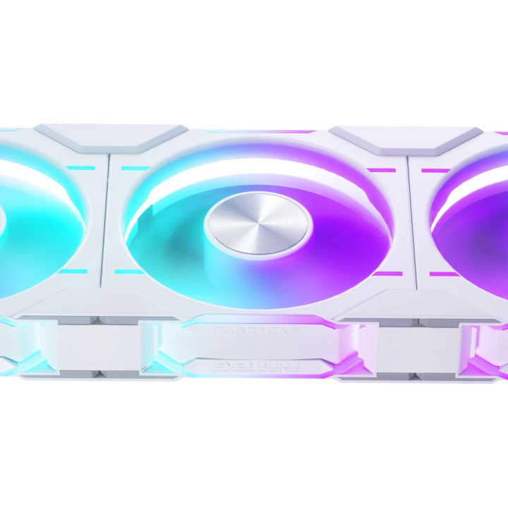 Ventoinha Phanteks D30 PWM D-RGB Branco - 120mm