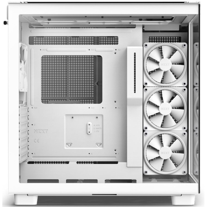Caixa ATX NZXT H9 Elite Branca Vidro Temperado