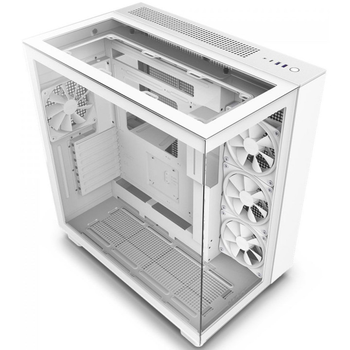 Caixa ATX NZXT H9 Elite Branca Vidro Temperado