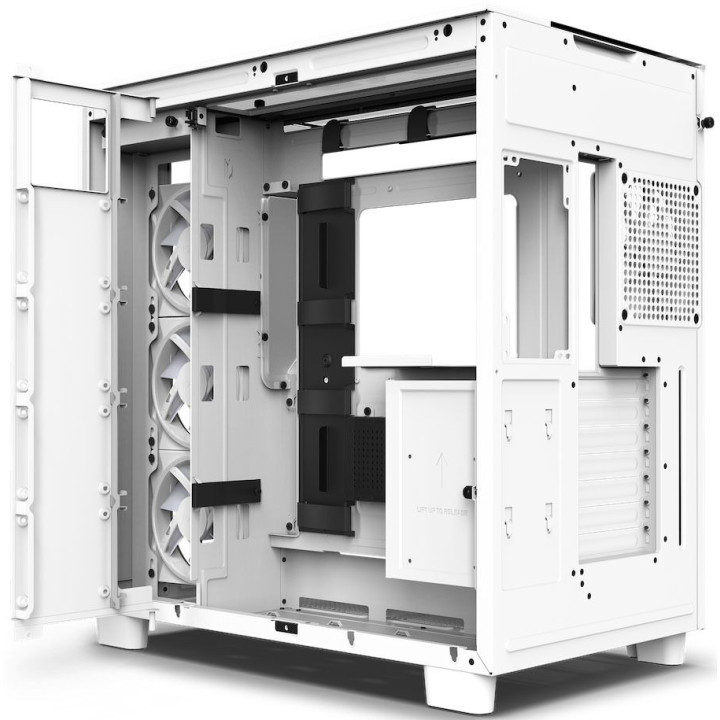 Caixa ATX NZXT H9 Elite Branca Vidro Temperado