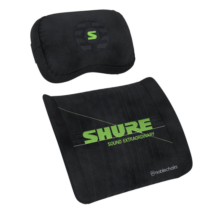 Set de Almofadas noblechairs Memory Foam - Shure Edition