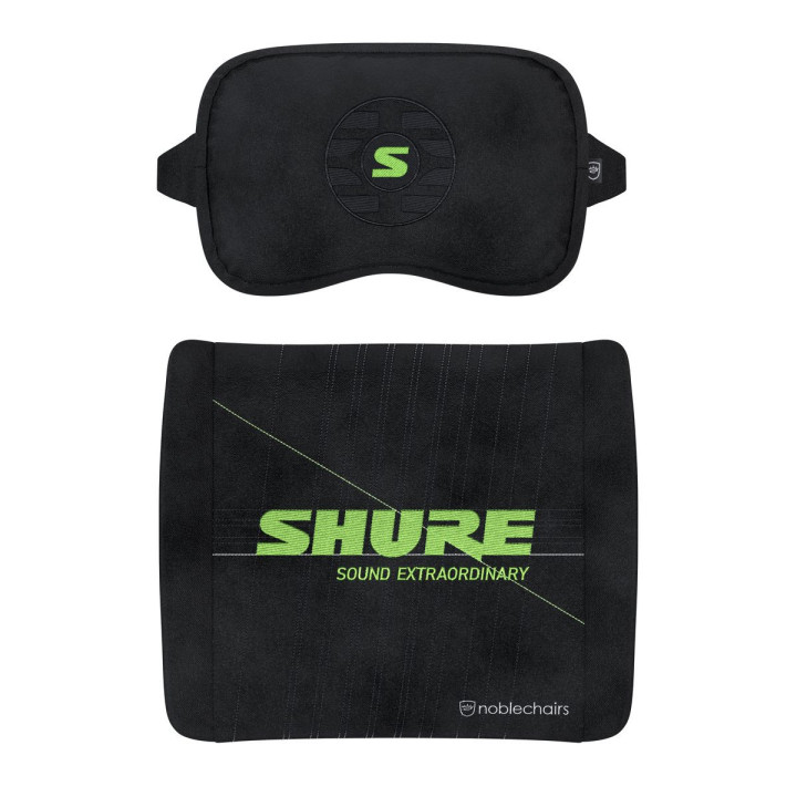 Set de Almofadas noblechairs Memory Foam - Shure Edition