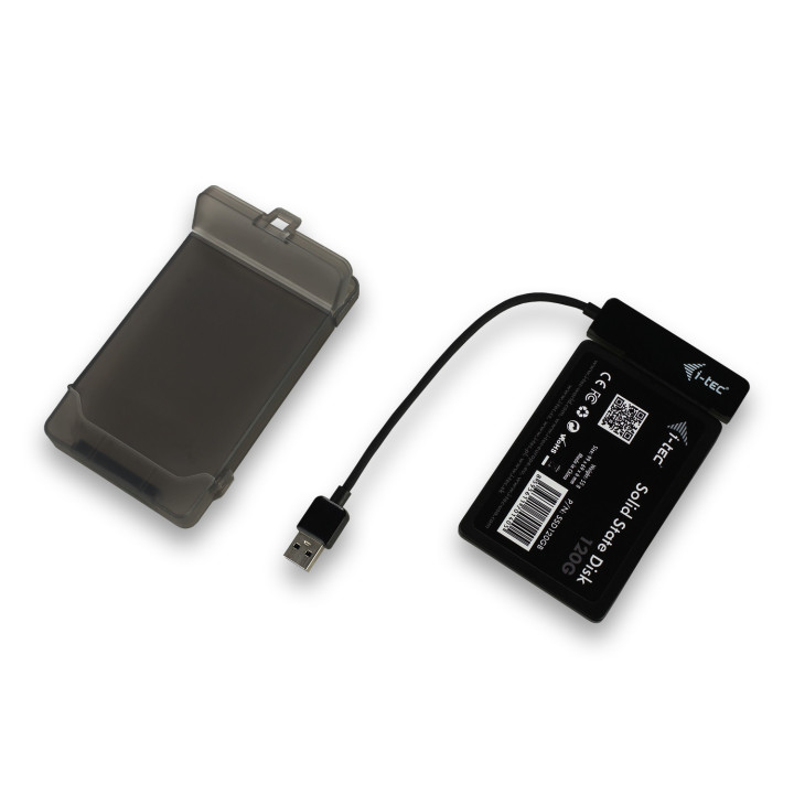 i-tec MYSAFEU313 Caixa para Discos Rígidos Compartimento HDD SSD Preto 2.5"