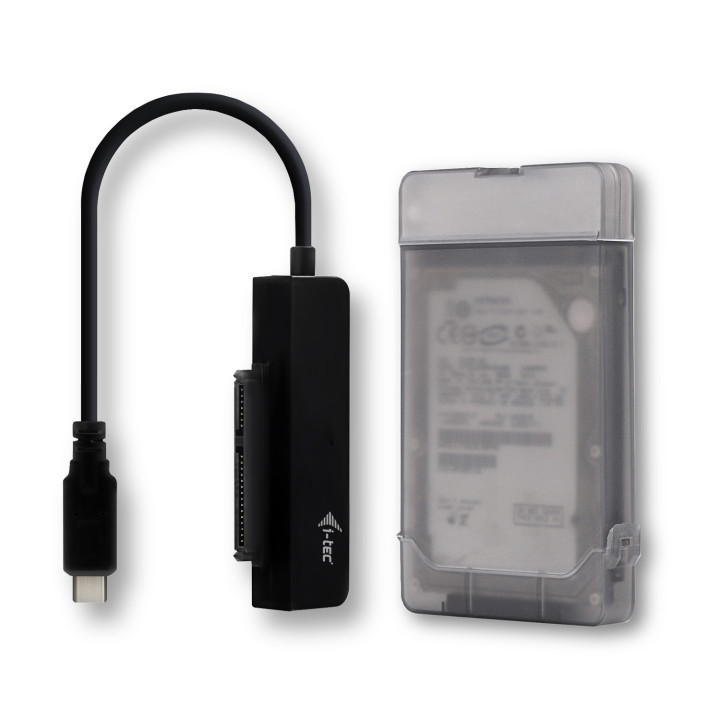 i-tec C31MYSAFEU313 Caixa para Discos Rígidos Compartimento HDD SSD Preto 2.5"