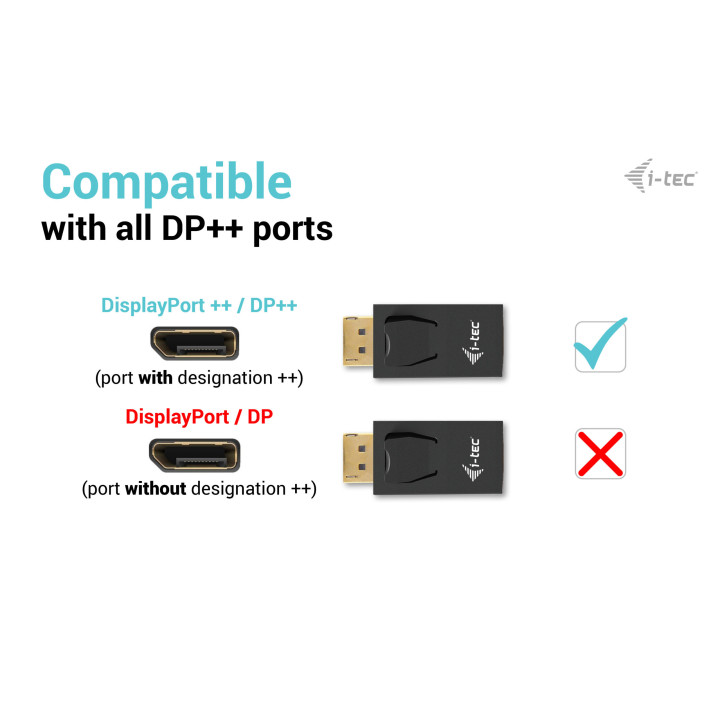 i-tec DP2HDMI4K30HZ placa adaptador de interface HDMI
