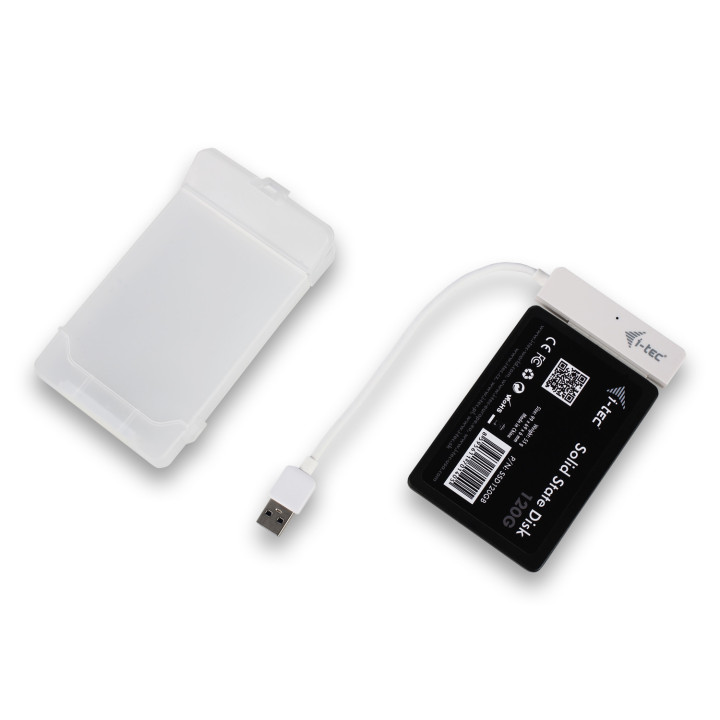 i-tec MYSAFEU314 Caixa para Discos Rígidos Compartimento HDD SSD Branco 2.5"