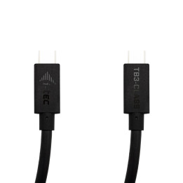 i-tec TB3CBL150CM cabo Thunderbolt 1,5 m 40 Gbit s Preto