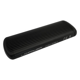 LC-Power LC-M2-C-NVME-2 Caixa para Discos Rígidos Compartimento SSD Preto M.2