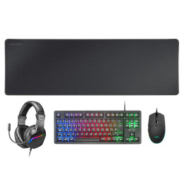 Mars Gaming MCP-RGB3 teclado Rato incluído USB QWERTY Português Preto