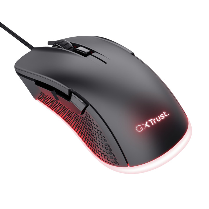 Trust GXT 922 YBAR rato Mão direita USB Type-A Ótico 7200 DPI