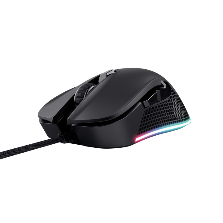 Trust GXT 922 YBAR rato Mão direita USB Type-A Ótico 7200 DPI