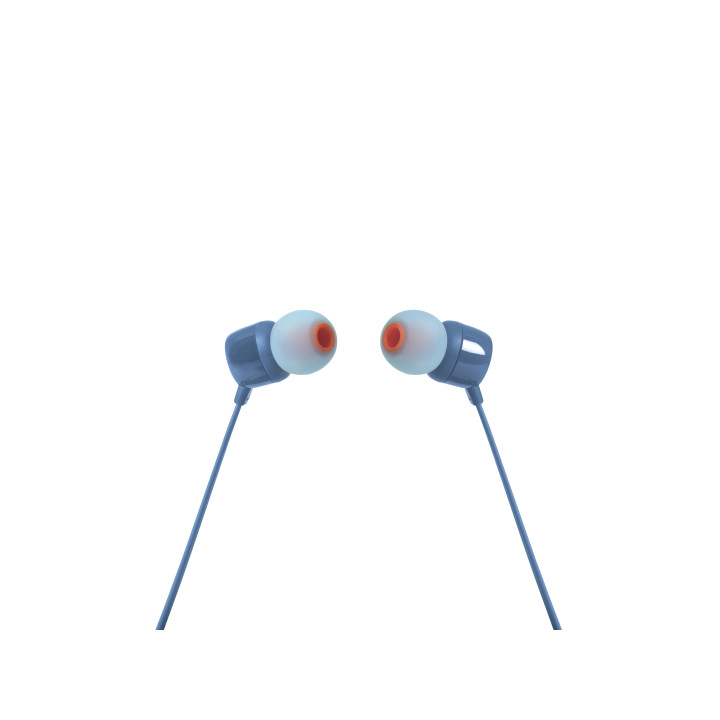 JBL Tune 110 Auscultadores Com fios Intra-auditivo Música Azul