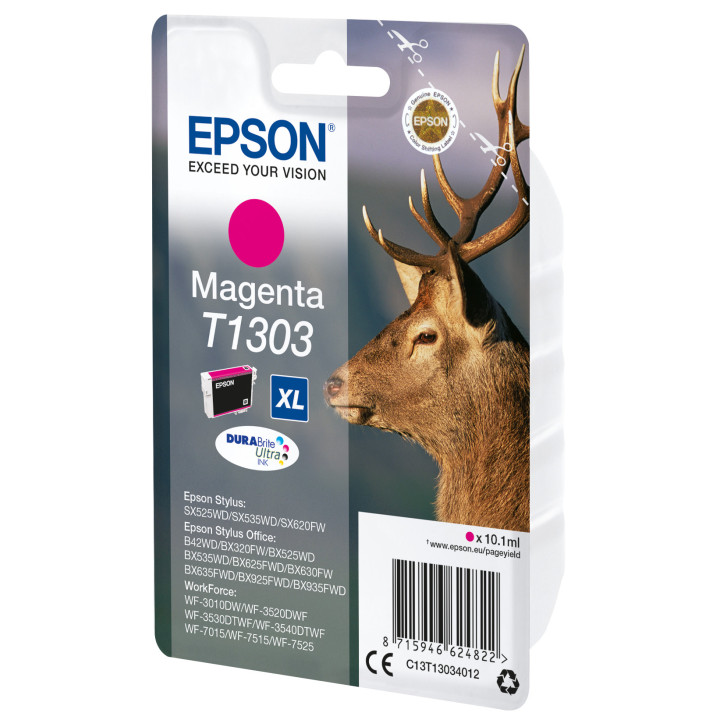 Epson Stag T1303 tinteiro 1 unidade(s) Original Rendimento alto (XL) Magenta