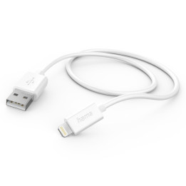 Hama 00201579 cabo Lightning 1 m Branco