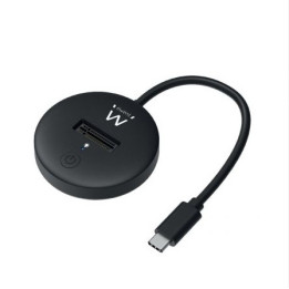 Ewent EW7013 Docking Station para Discos Rígidos USB 3.2 Gen 2 (3.1 Gen 2) Type-C
