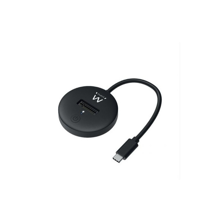 Ewent EW7013 Docking Station para Discos Rígidos USB 3.2 Gen 2 (3.1 Gen 2) Type-C