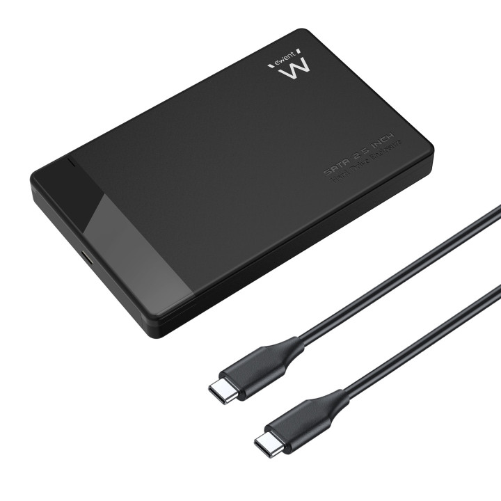 Ewent EW7073 Caixa para Discos Rígidos Compartimento HDD SSD Preto 2.5"