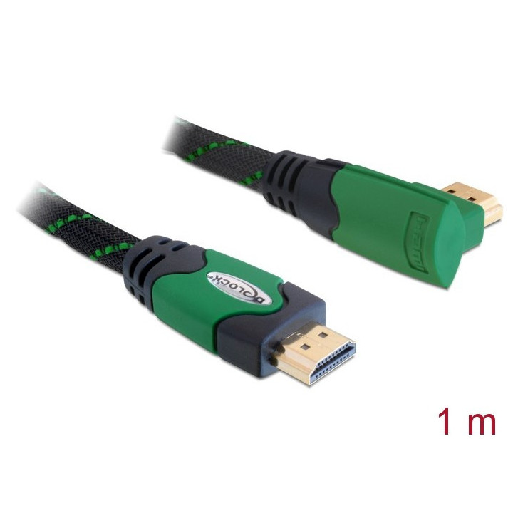 Delock Cable High Speed HDMI with Ethernet – HDMI A male p/ HDMI A