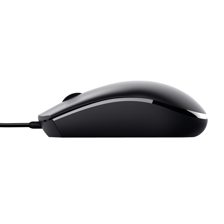 Trust Basi rato Ambidestro USB Type-A Ótico 1200 DPI
