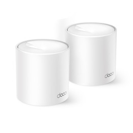 TP-Link Deco X10 Dual-band (2,4 GHz   5 GHz) Wi-Fi 6 (802.11ax) Branco 2 Interno