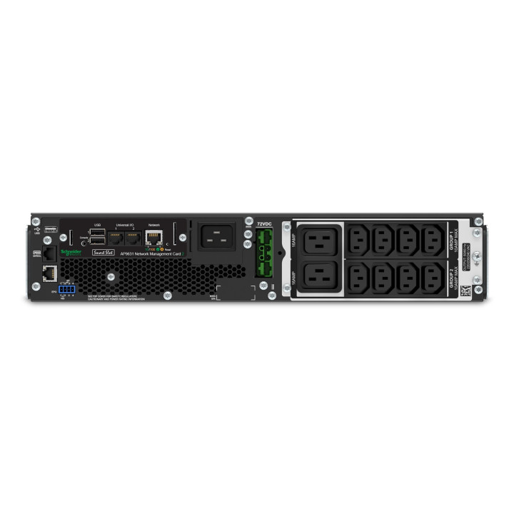 APC SRT2200RMXLI-NC UPS Dupla conversão (Online) 2,2 kVA 1980 W 12 tomada(s) CA