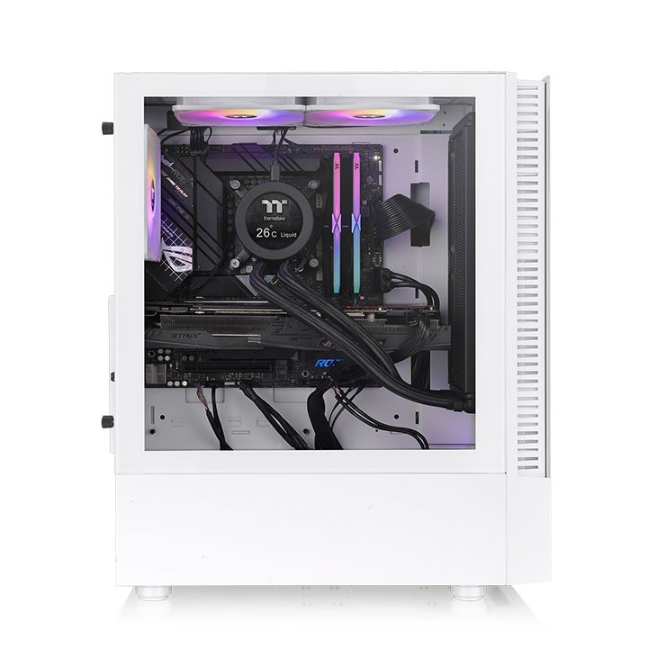 Thermaltake View 200 TG Snow ARGB Midi Tower Branco