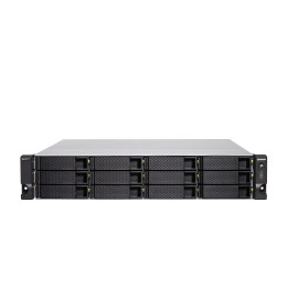 QNAP TS-H1886XU-RP-R2 NAS Rack (3U) Ethernet LAN Preto, Cinzento D-1622