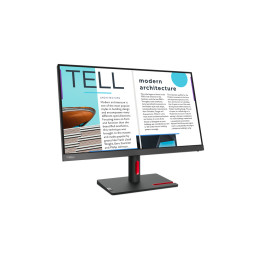 Lenovo ThinkVision S25e-30 LED display 62,2 cm (24.5") 1920 x 1080 pixels Full HD Cinzento
