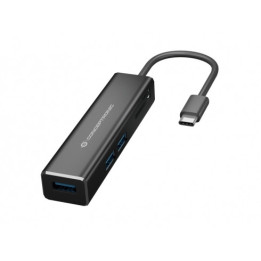 Conceptronic DONN08B base & duplicador de portas USB 3.2 Gen 1 (3.1 Gen 1) Type-C Preto