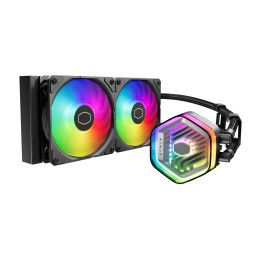 Cooler Master MasterLiquid 240 ATMOS Processador Kit de arrefecimento líquido 12 cm Preto