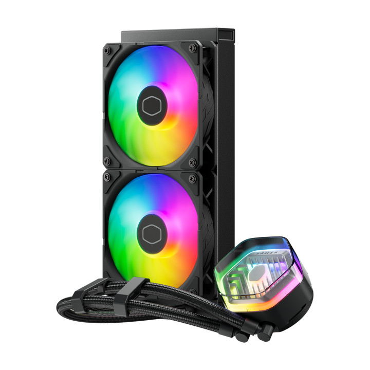 Cooler Master MasterLiquid 240 ATMOS Processador Kit de arrefecimento líquido 12 cm Preto