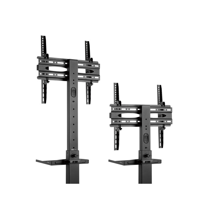 Equip 650607 mesa & suporte audiovisual Preto Tela plana Carrinho multimédia