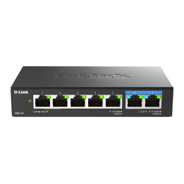 D-Link DMS-107 E switch de rede Não-gerido Gigabit Ethernet (10 100 1000) Preto