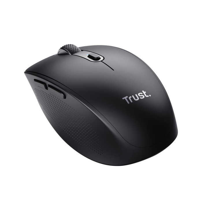 Trust Ozaa rato Mão direita RF Wireless + Bluetooth Ótico 3200 DPI