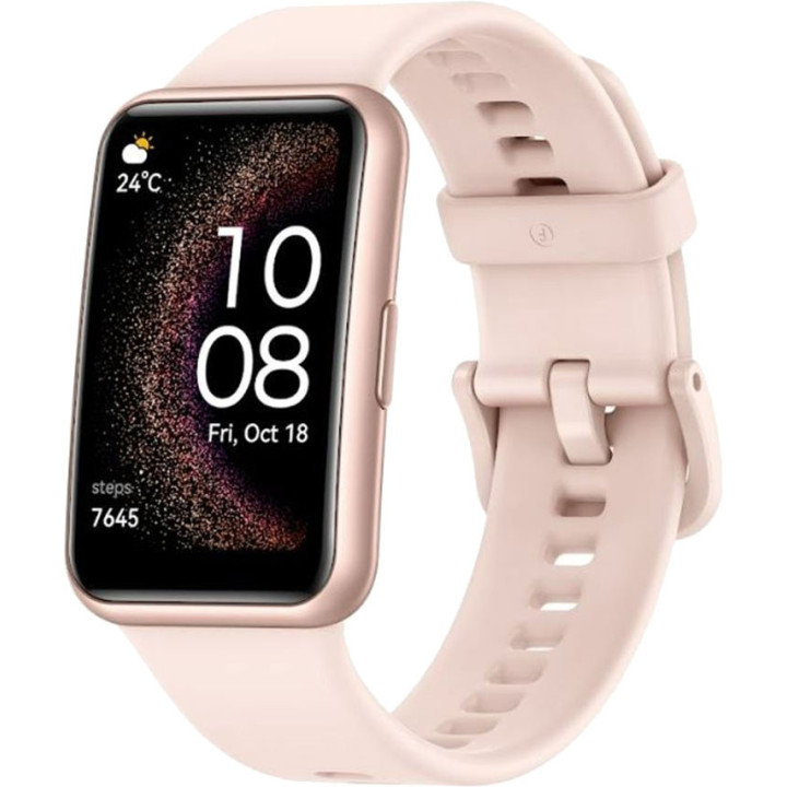 Huawei WATCH Fit Special Edition 4,17cm (1.64") AMOLED 30mm Digital 456 x 280 pixels Ecrã táctil Rosa GPS